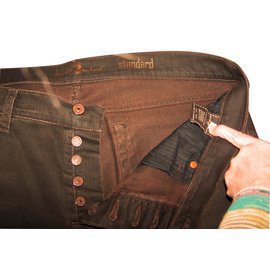 7 For All Mankind-Denim-Brown