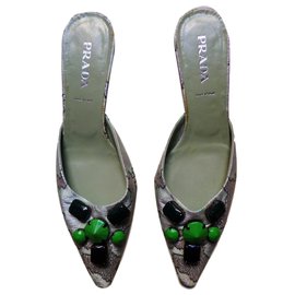 Prada Mulas Verde