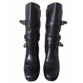 Autre Marque-Boots-Black