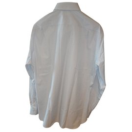 Ermenegildo Zegna-classic formal shirt-Blue