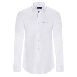 Fred Perry Hemd Weiß