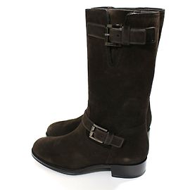 Tod's Nuovo Progetto Gomma Biker Brown
