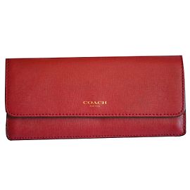 Coach carteiras Vermelho