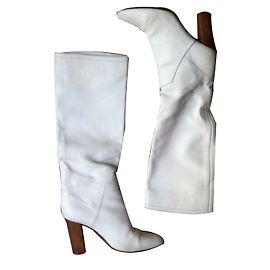 Sergio Rossi Stiefel Weiß