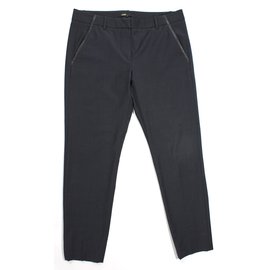 Maje-Pants model DECOLORE-Black,Dark grey
