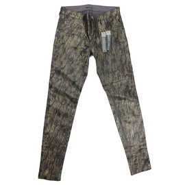 J Brand-jeans in pitone elasticizzato-Altro
