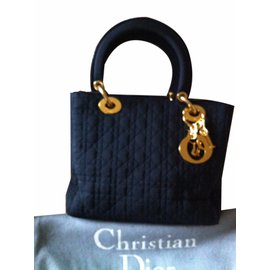 Christian Dior-Bolsas-Azul