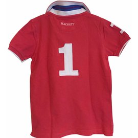 Hackett London-Tops Tees-Red
