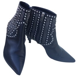 Saint Laurent-Ankle Boots-Black