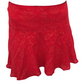 Abercrombie & Fitch-Skirt-Red