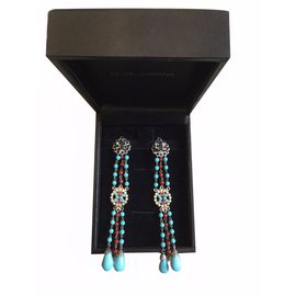 Dolce & Gabbana-Vintage Dolce & Gabbana Long Earrings-Multiple colors