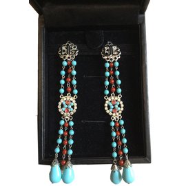 Dolce & Gabbana-Vintage Dolce & Gabbana Long Earrings-Multiple colors