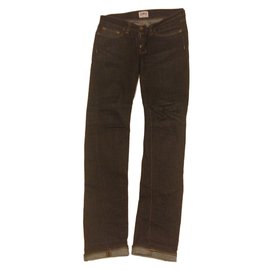 Jeans Edwin Blu in Cotone Taglia 38 Blu