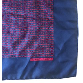 Hermès-Scarves-Blue