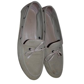 Hermès-Loafers Slip ons-Sand