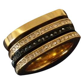 Swarovski argolas Dourado