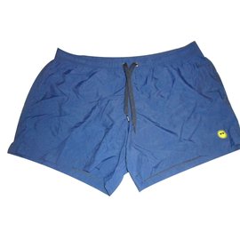 Moschino-Swimwear dos homens Moschino swim boxer nwt azul marinho grande-Azul