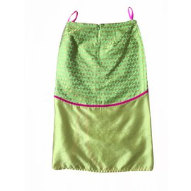 Autre Marque-Silk skirt Patty Shelabarger-Multiple colors