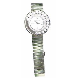 Lovely Crystals White Swarovski Fine watch Metallic