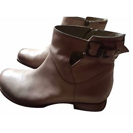 Alberto Fermani Botines Beige