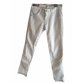 Jean blanc Slim Marithé et François Girbaud Blanc