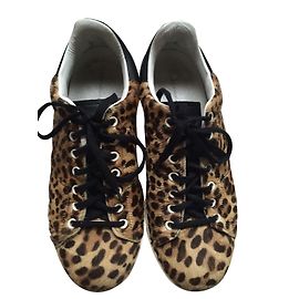 Isabel Marant tênis Estampa de leopardo