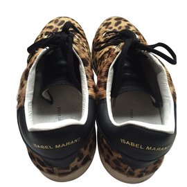 Isabel Marant-zapatillas-Estampado de leopardo