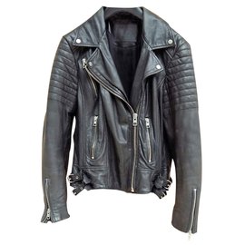 All Saints Biker jackets Black