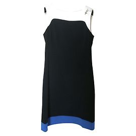 Fay Kleid Schwarz Viscose XS Schwarz