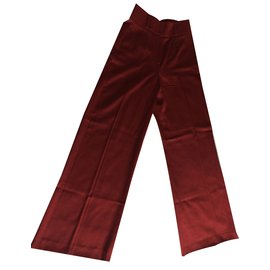 Kenzo-Pants-Dark red