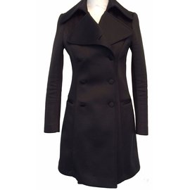 Prada Mantel Schwarz