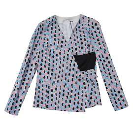 JW Anderson-J w anderson silk multicoloured blazer jacket-Multiple colors