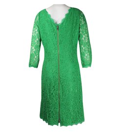 Diane Von Furstenberg-Dress-Green