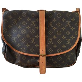 Louis Vuitton-Louis vuitton saumur 35-Brown