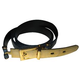 Massimo Dutti Belt Blue