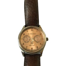 Burberry-Burberry Heritage BU1602 Brown Copper Mens Watch-Brown