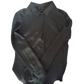 Calvin Klein-Calvin klein Silk shirt long sleeve-Green