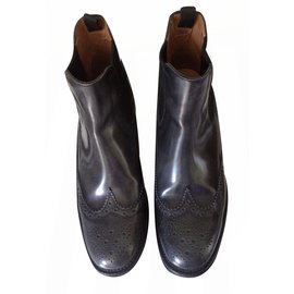 Church's-Ankle Boots-Grey