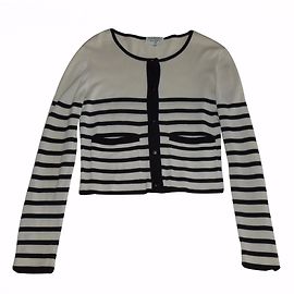 Chanel Prendas de punto Blanco roto