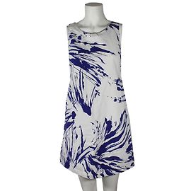 Pennyblack Robe sans manches Blanc Bleu