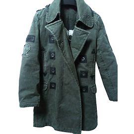 Pepe Jeans Coats Outerwear Khaki