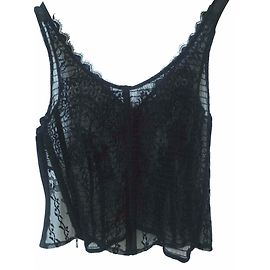La Perla Amazing Marvel lace bustier black Black