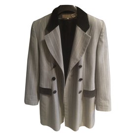 Bonpoint Jacke Grau Polyester Größe 38 Grau