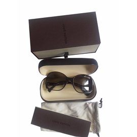 Louis Vuitton-Sunglasses-Brown