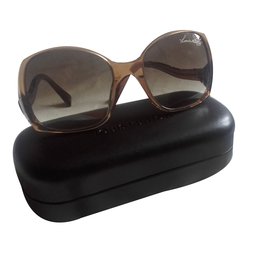 Louis Vuitton-Oculos escuros-Castanho claro