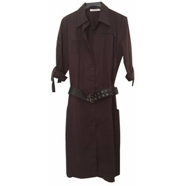 Comptoir Des Cotonniers Vestidos Castaño