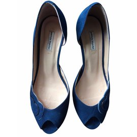 Patricia Blanchet Heels Blue