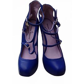 Vivienne Westwood Anglomania Escarpins Bleu