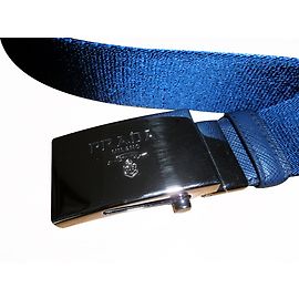 Prada nuevo cinturón reversible Azul