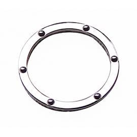 Hermès Ring Clipper White Gold Silvery